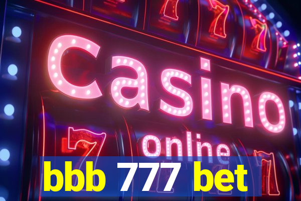 bbb 777 bet